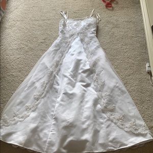 This is a kids dress for a wedding